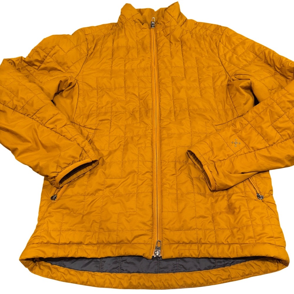 Lululemon Men's Sky Loft Jacket Fools Gold Yellow Small M4915S PrimaLoft Puffer